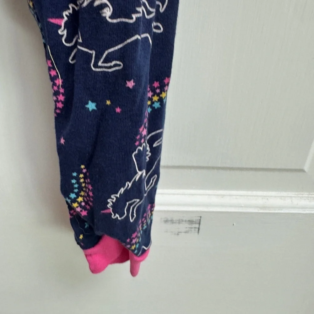 Member’s Mark 3T Girls Playful Unicorn Pajama Bottoms Pants in Blue and Pink